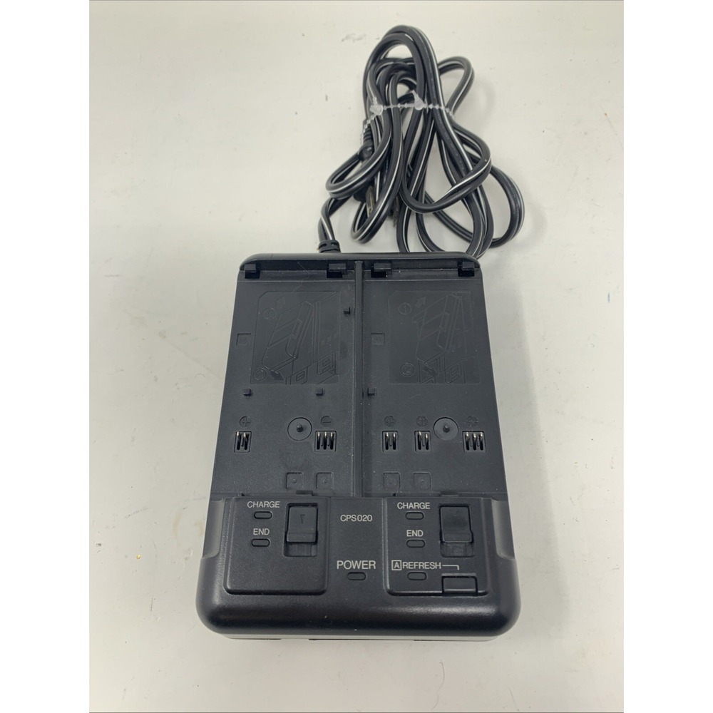 Thomson Electronics Dual Camcorder Adapter Battery Charger CPS 020 DC 8.5V 1.6A